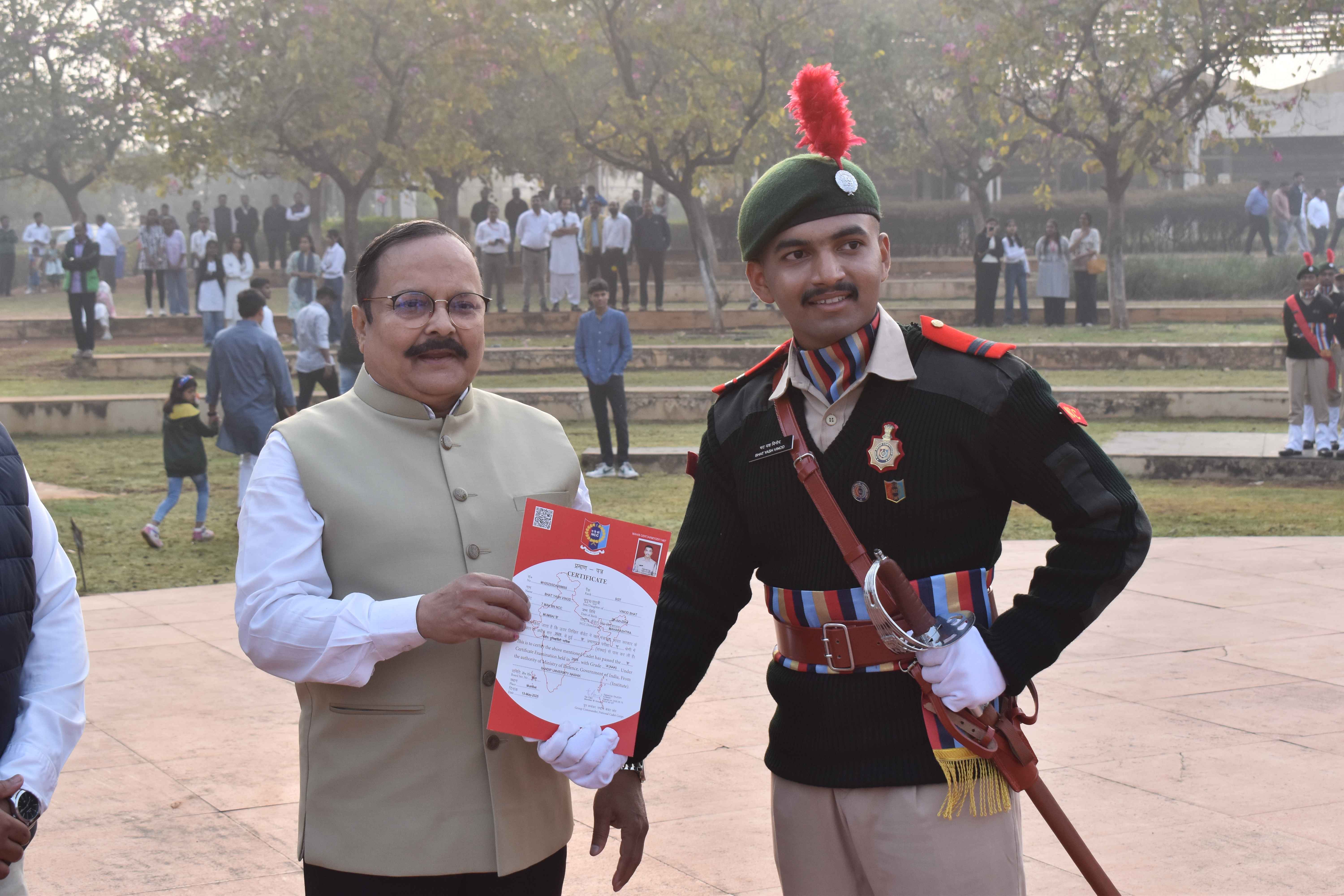 Certificate Distribution & Rank Promotion